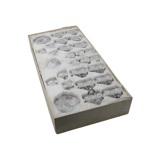 Yamsm Tea Cup & Gahwa Cap 36 Pcs