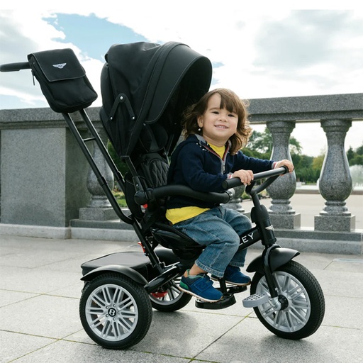 ONYX BLACK BENTLEY 6 IN 1 STROLLER TRIKE