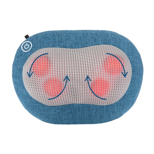 Be Relax Spa, Cordless Massager Back Therapy Forward & Reverse Rotation Heads Heating Function  Light And compact Design