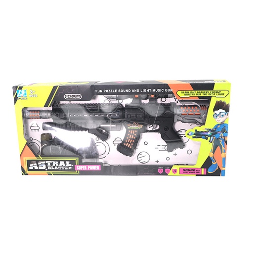 Fun Puzzle Sound and Light Music Gun