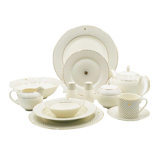 Angela trusted Brand Dinner Set 49 PCS RM-198
