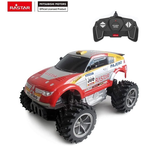 Rastar Mitsubishi Motors R/C Scale 1/18, Dakar Rally Pajero Evolution