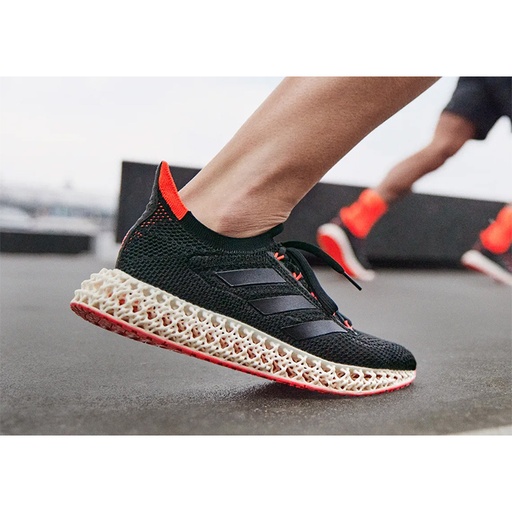Adidas Shoes 4DFWD Black Solar Red FY3963 Size :49  1/3