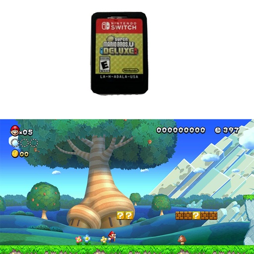 Super Mario Bros . U Delux Edition Nintendo Switch Game