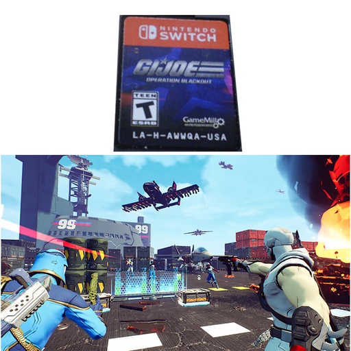 Nintendo Switch GiJoe Gold Edition Operation Blackout