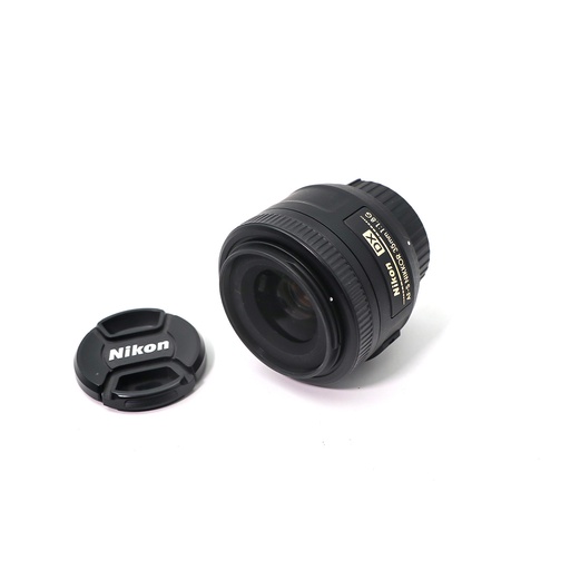 Nikon DX AF-S Nikkor 35 mm  1:1.8G,SWM Aspherical  0.3 m/ 0.98 ft  O/52