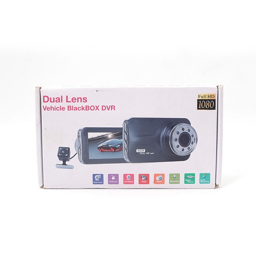 Dual Lens Vehicle BlackBox DVR 1080 Full HD