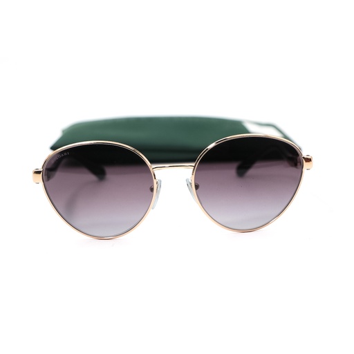 Bvlgari  Serpenti BV-6155 Pink Gold/Grey Graduated (214/8G) Sunglasses BNIB