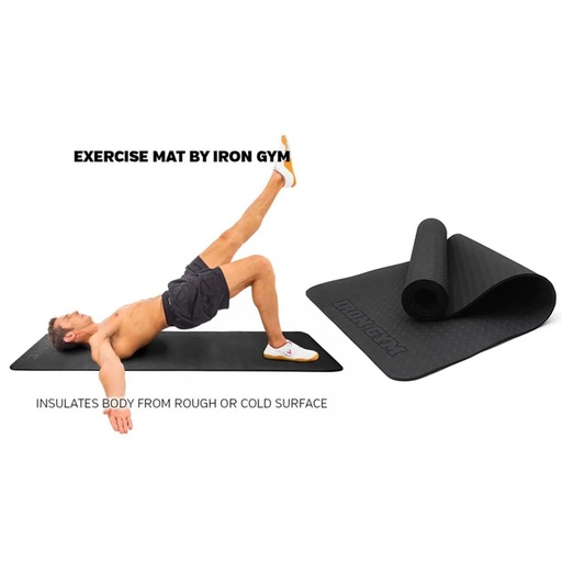 Iron Gym Exercise Mat, Exercise With Comfort And Added Stability