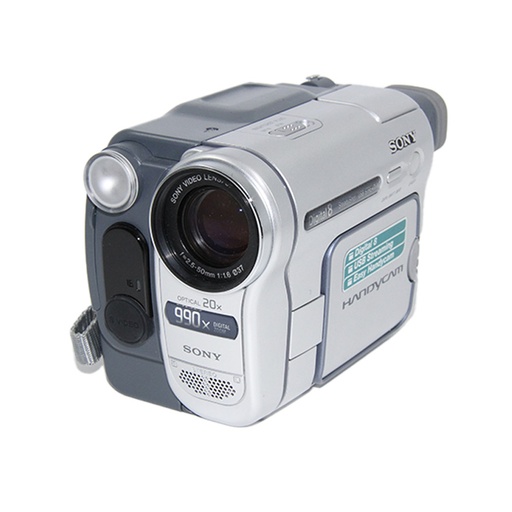 Sony Digital 8 SteadyShot USB Streaming, Color: Silver