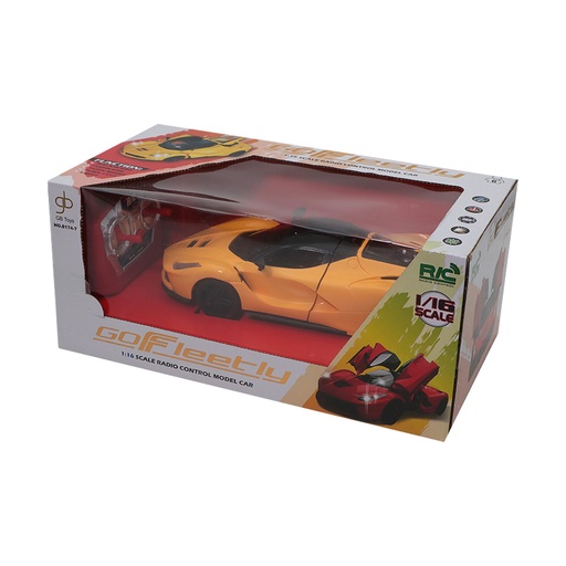 Go Fleetly 1:16 Scale radio control Model 8174-7 Yellow