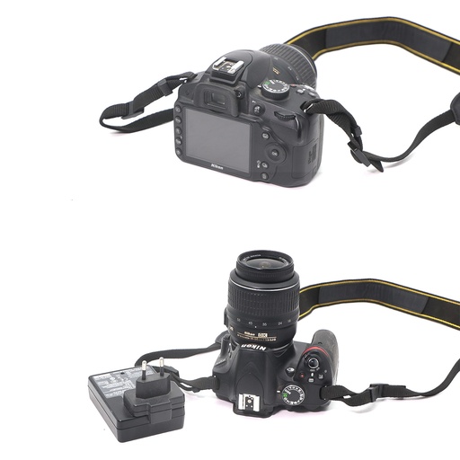 Nikon D3200 24.2 MP CMOS  Digital SLR With 18-55mm  f/3.5-5.6 Auto  Focus + Cover Case Pouch