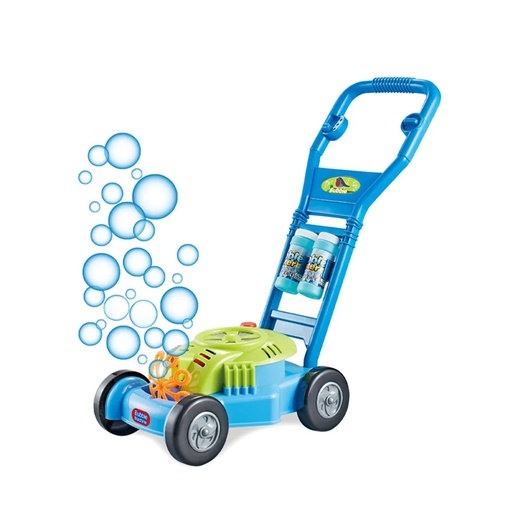 Hand Push Bubble Car, bubble Lawn Mover Outdoor Walker Push Toy for Children