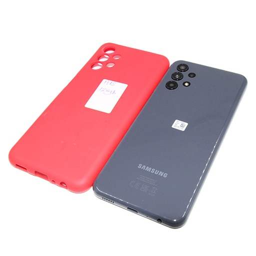 Samsung Galaxy A13 64 GB, Color: Tealish Blue + Red Cover