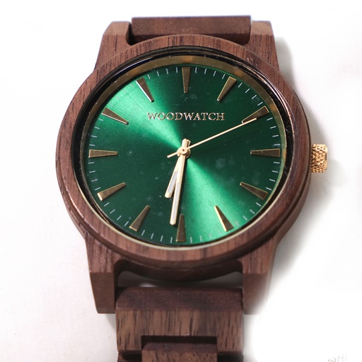 Wooden Watch Men & Women Wooden Cam Walnut Essential - 45 MM