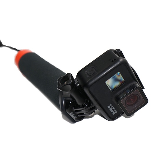 غو برو 7 أسود كاميرا سيلفي ستيك مقاومة للماء مع شاشة تعمل باللمس 4K Ultra HD فيديو 12 ميجابيكسل صور 720 بكسل بث مباشر ثابت