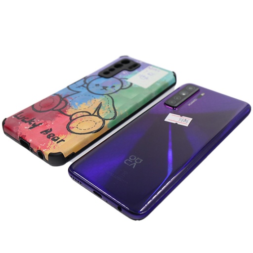 Huawei Nova 7 SE 8GB + 128GB  + Beautiful Cool Colored Cover, Metalic Purple