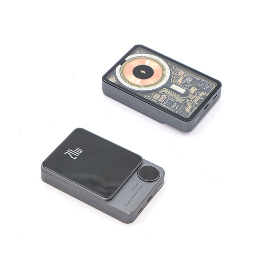 Magnet Wireless Power Bank Model: Q9+20W Capacity :6000mAH