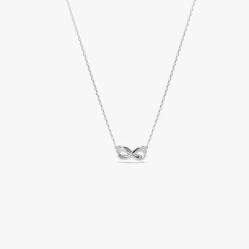 Swarovski Hyperbola pendant Pave infinity White Rhodium Plated