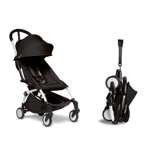 BabyZen YOYO2 Stroller White Frame With Black