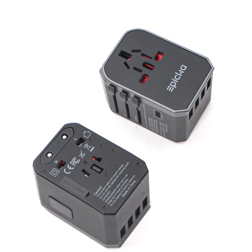 Epicka Universal Travel Adapter, One International Wall Charger AC Plug Adaptor with 5.6A Smart Power