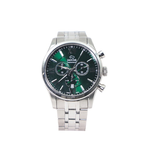 Jaguar Chronograph J963 Sapphire Crystal, Stainless Steel Case, 10 ATM Water Resistant