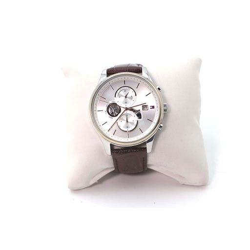 Tommy Hilfiger TH.129.1.20.3360 100% Stainless Steel Water Resistant 5 Bar, Genuine Leather Strap