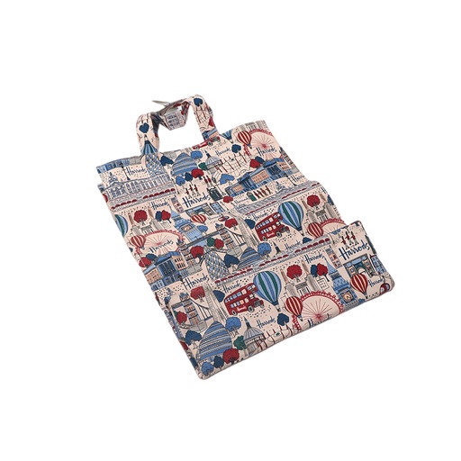 HARRODS Medium Pretty City Shopping Bag