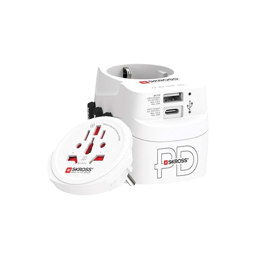 Skross Adapt To The World World Adapter USB PD