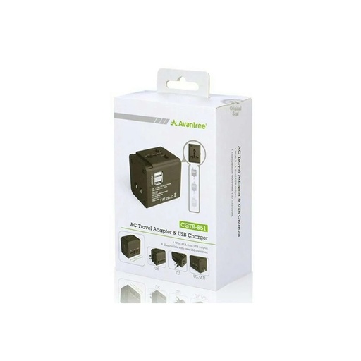 Acantree CGTR-851, AC Travel Adapter & USB Charger