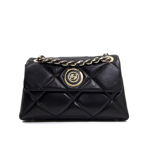 Dune 484 Dunchess, Black-Leather Medium Leather Quilt