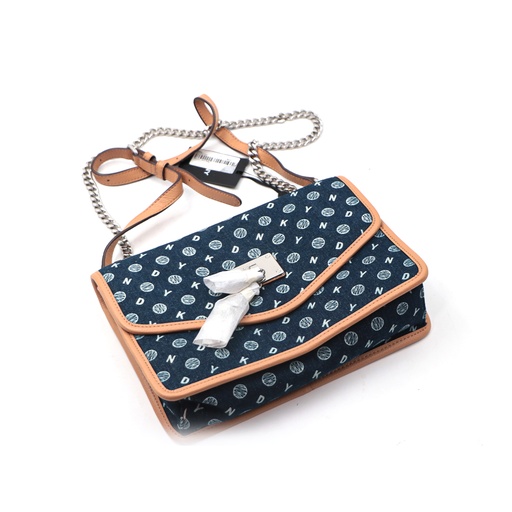 DKNY ELissa Large Shoulder/Crossbody Bag -Denim 27 x 17 x 8 cm