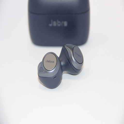 Jabra Elite 75t True Wireless Earbuds with Charging Case - Blue Qatar