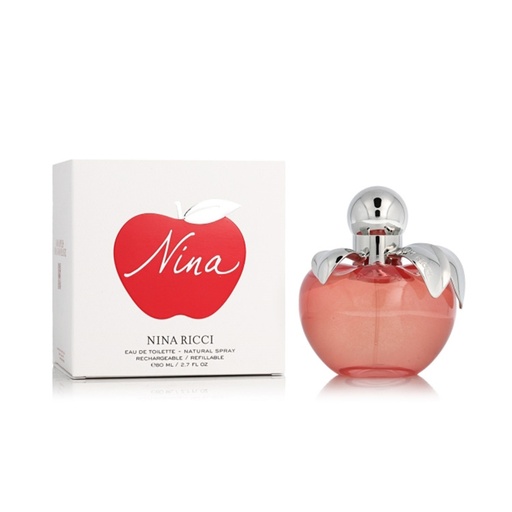 Nina Ricci, Eau De Toilette - natural Spray, Rechargeable  80 ml