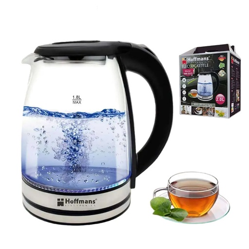 Hoffmans Electronics Electric Kettle Model: HM-2513, 2.0 L
