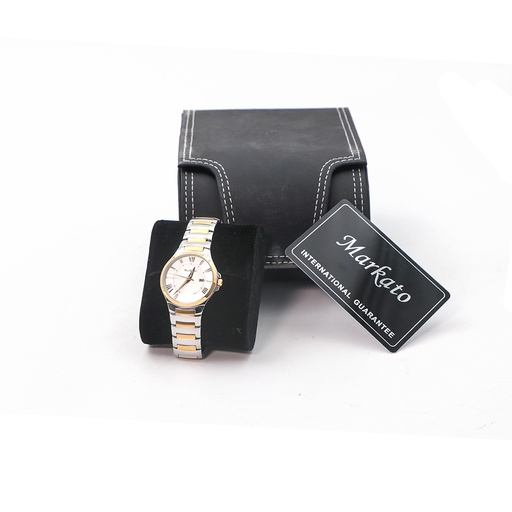 Markato LMSGTTW1707Q, All Stainless Steel Water Resistant, ** Copy ** Battery Drained **