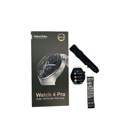 HainoTeko Watch 4 Pro, Model: RW-32 With 3 Pairs Straps