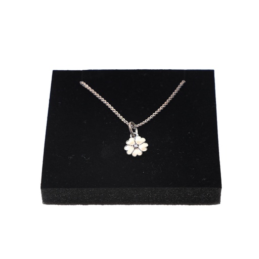 Pandora Flower Pendant With Necklace