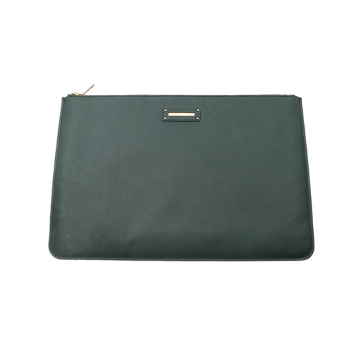 IDEAL OF SWEDEN Laptop Case PU Leather Saffiano 15'' Green