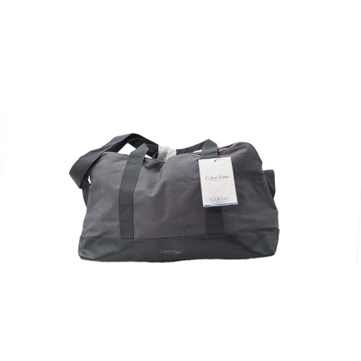 Calvin Klien Fragrances Grey Duffle Bag