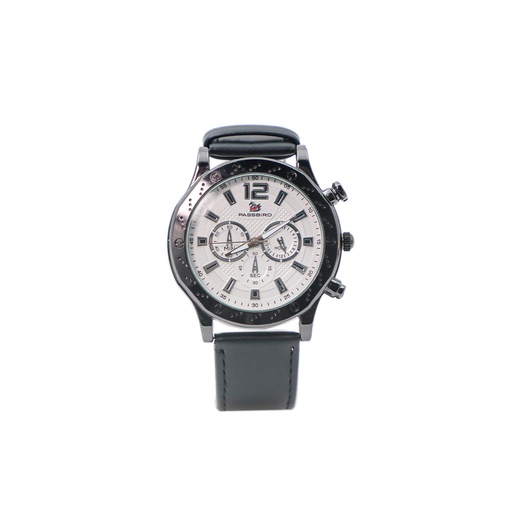 Passbird K13442, Stainless Steel Black Water Resistant Watch