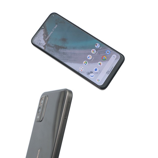 Nokia C32 4 GB  128 GB -Charcoal + Transparent Cover