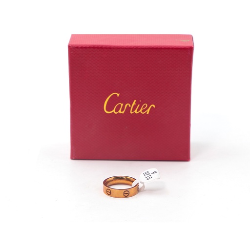 Love Wedding Band Rose Ring Size: 6