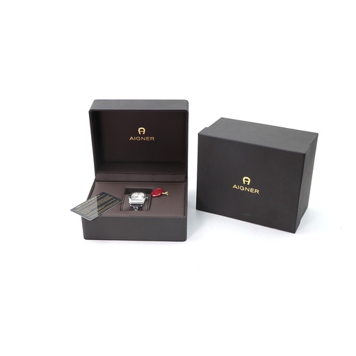 Aigner Verona A48100 Swiss Made All Stainless Steel 3 ATM