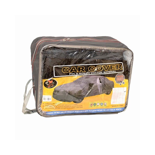 Car Cover PVC & Non-PP Cotton Material  100% WaterProof Double Layer