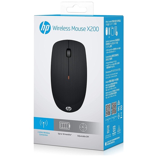 HP Wireless Mouse X200 ** Damaged Box **