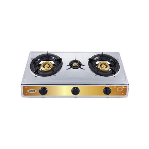 Sanford  Stainless Steel Gas Stove 3 Burmer SF5357GC