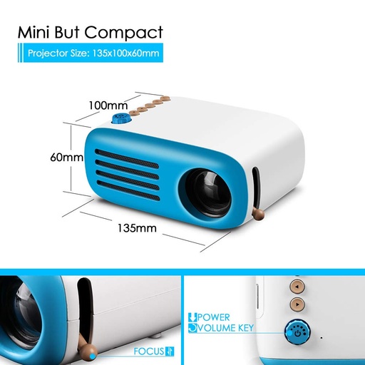GoDee YG200with Logo - MiniLED Pico Projector
