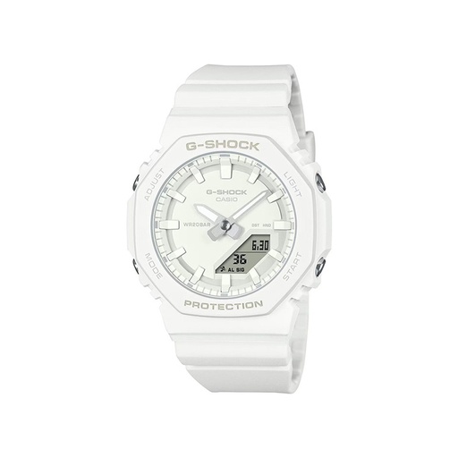 Casio G-Shock  5730 GMA-P2100 Shock Resist , Stainless Steel Back Full White