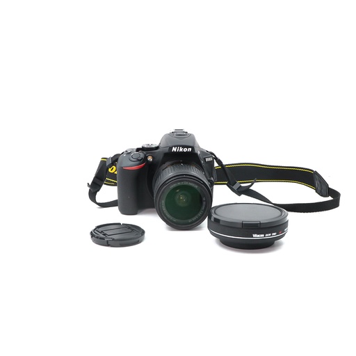 D5600 DX-Format Digital SLR W/AF-P DX Nikkor 18-55mm F/3.5-5.6G VR